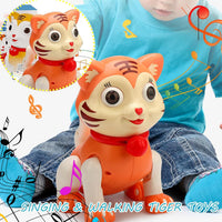 Cute Electric Walking Light & Musical Tiger