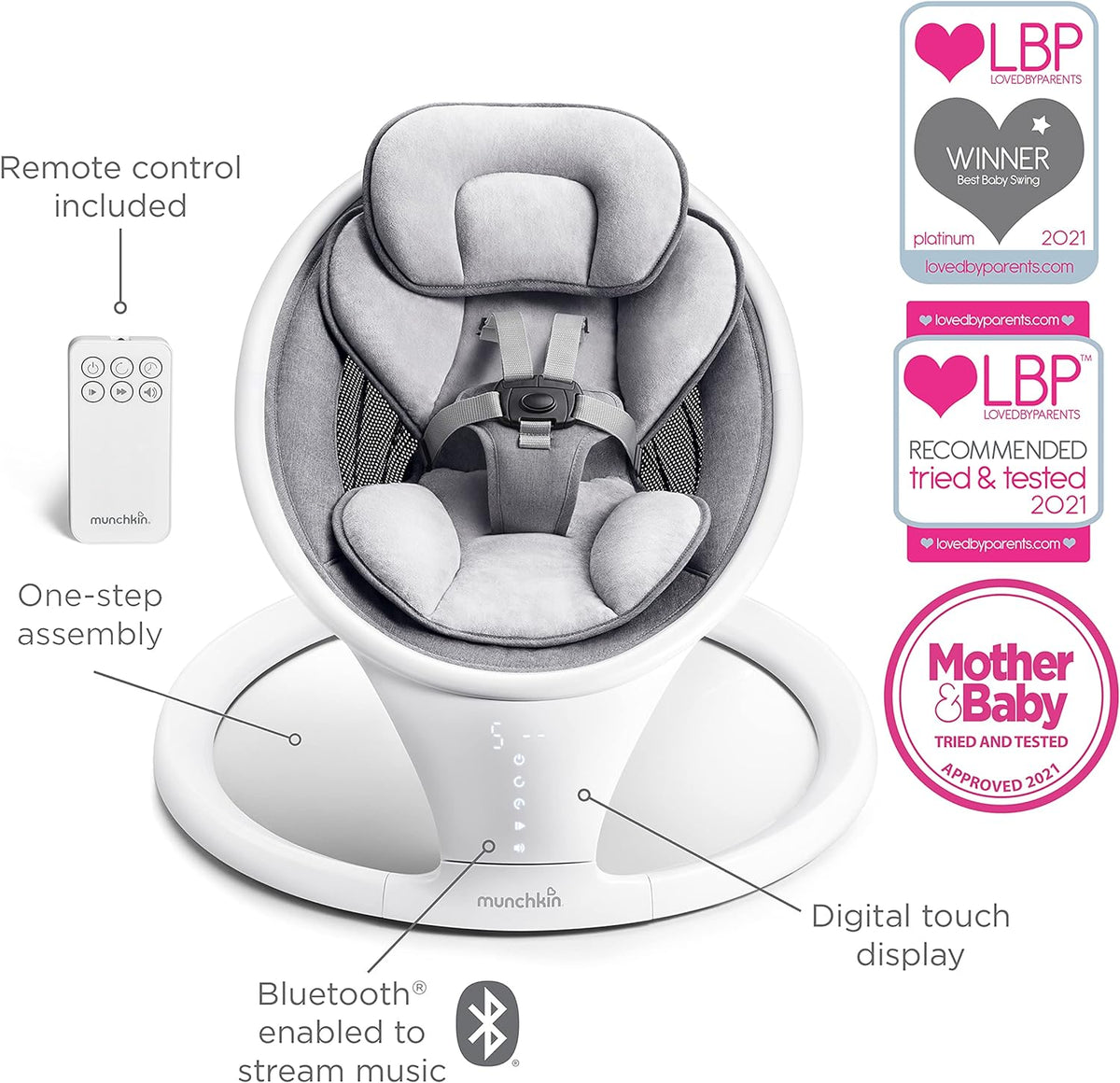 Kidilo RC Multi-Functional Swing Balance Chair