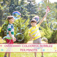 Electric Rainbow Horse Colorful Bubble Stick With Lights