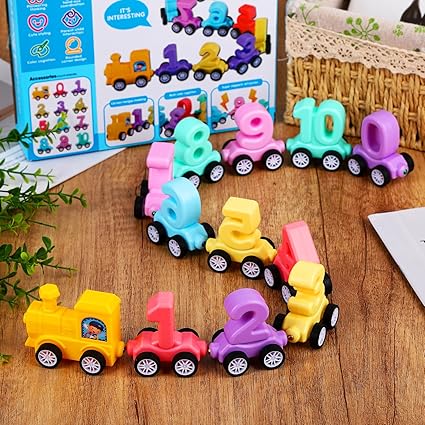Montessori Magnetic 0-10 Number Train