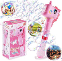 Dream Unicorn Bubble Stick With Light Music