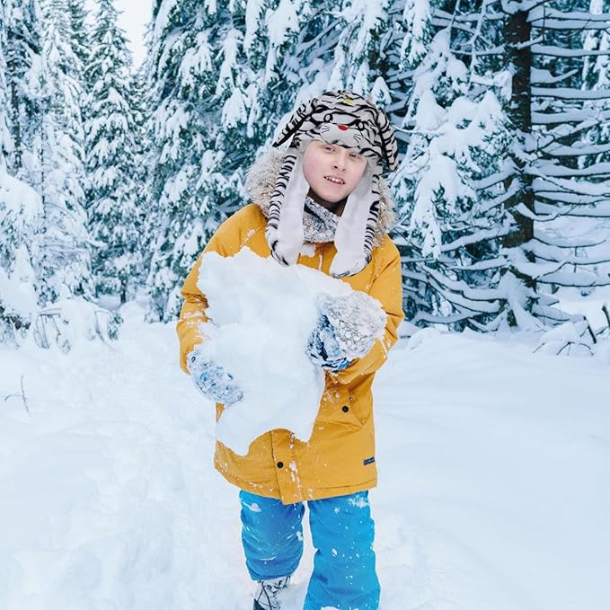 Premium Kids Tiger Ear Flapping Cap