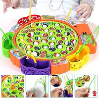 Electric 5 Players Musical Fishing Game With 45 Fish
