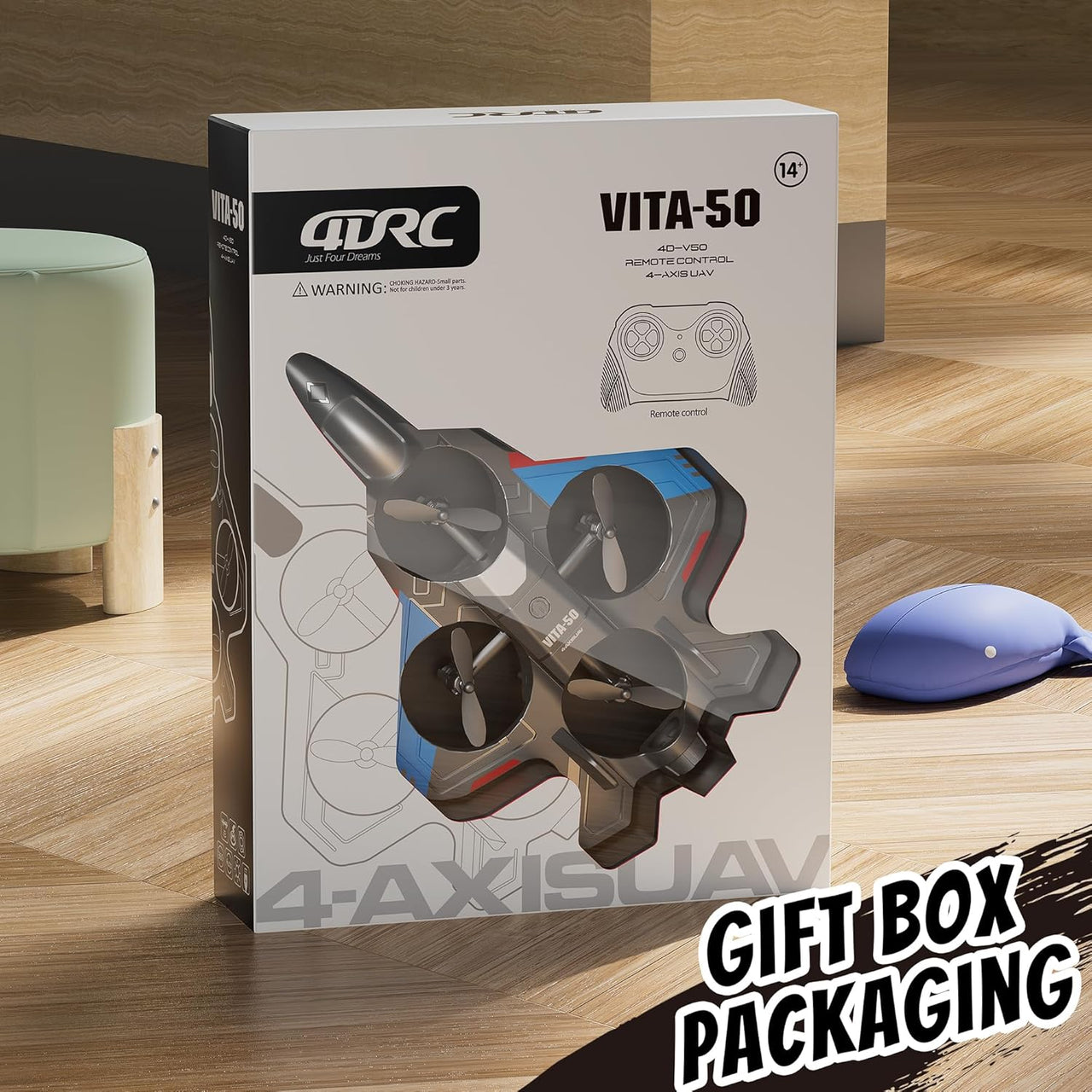 RC VITA-50 Flying Airplane Model