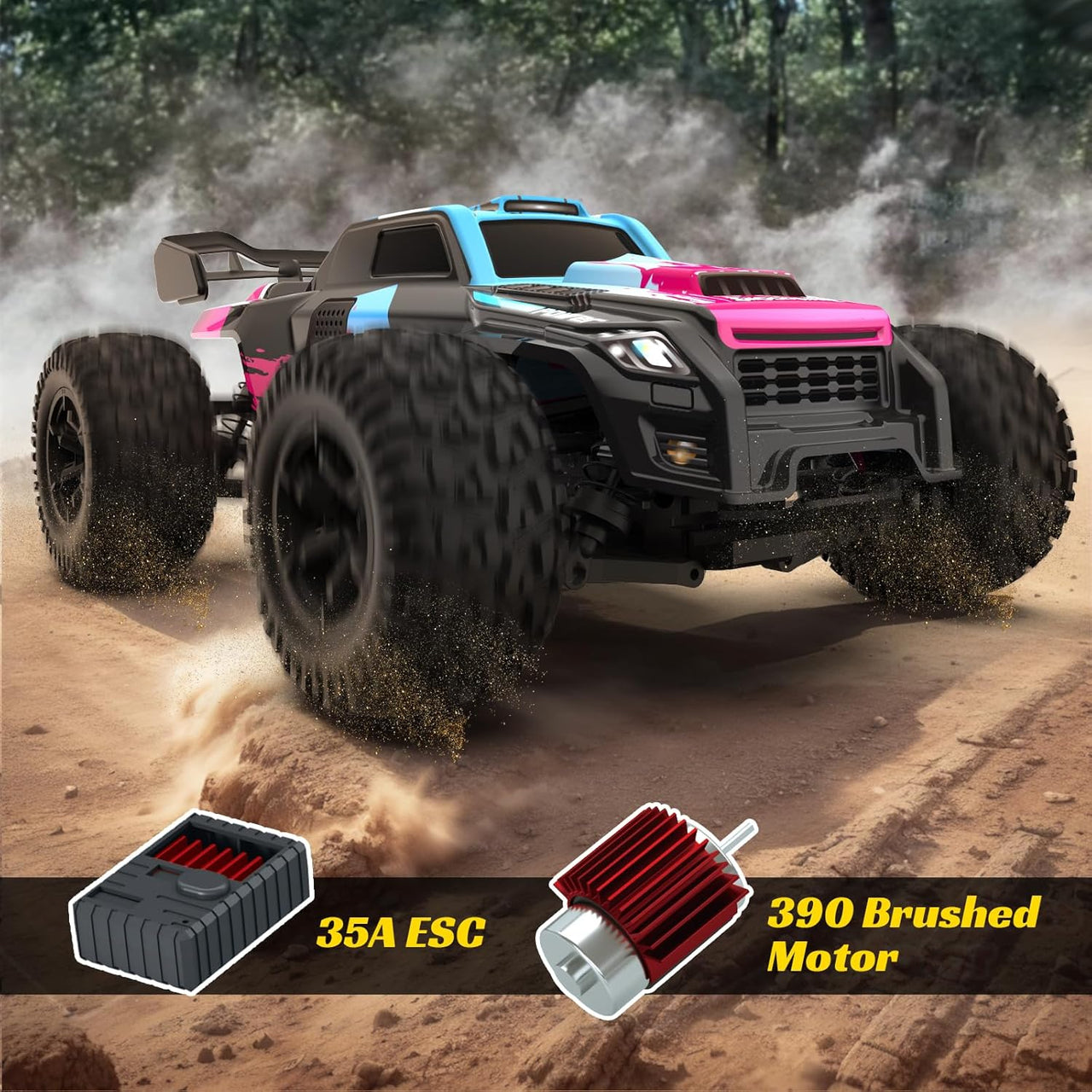 40+km/h RC 1:16 Off-Road Racing Truck