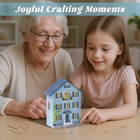 DIY Miniature Molan House With LED Lights