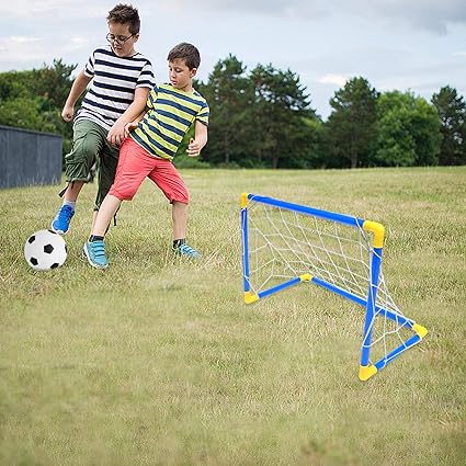 Mini Portable Football Goal Post With Air Pump