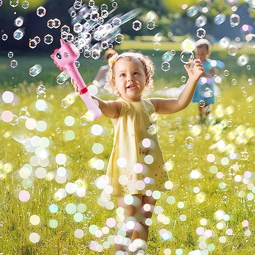 Dream Unicorn Bubble Stick With Light Music