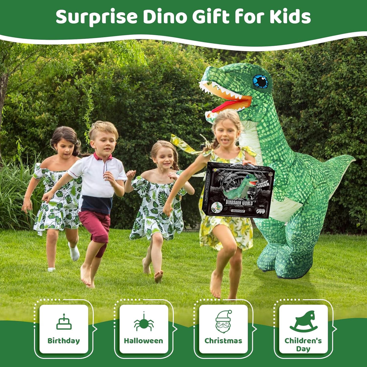 2.4GHz RC Electric Inflatable Giant Dinosaur
