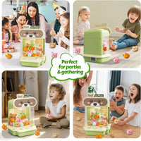 Kids Electric Coffee Bear Claw Machine