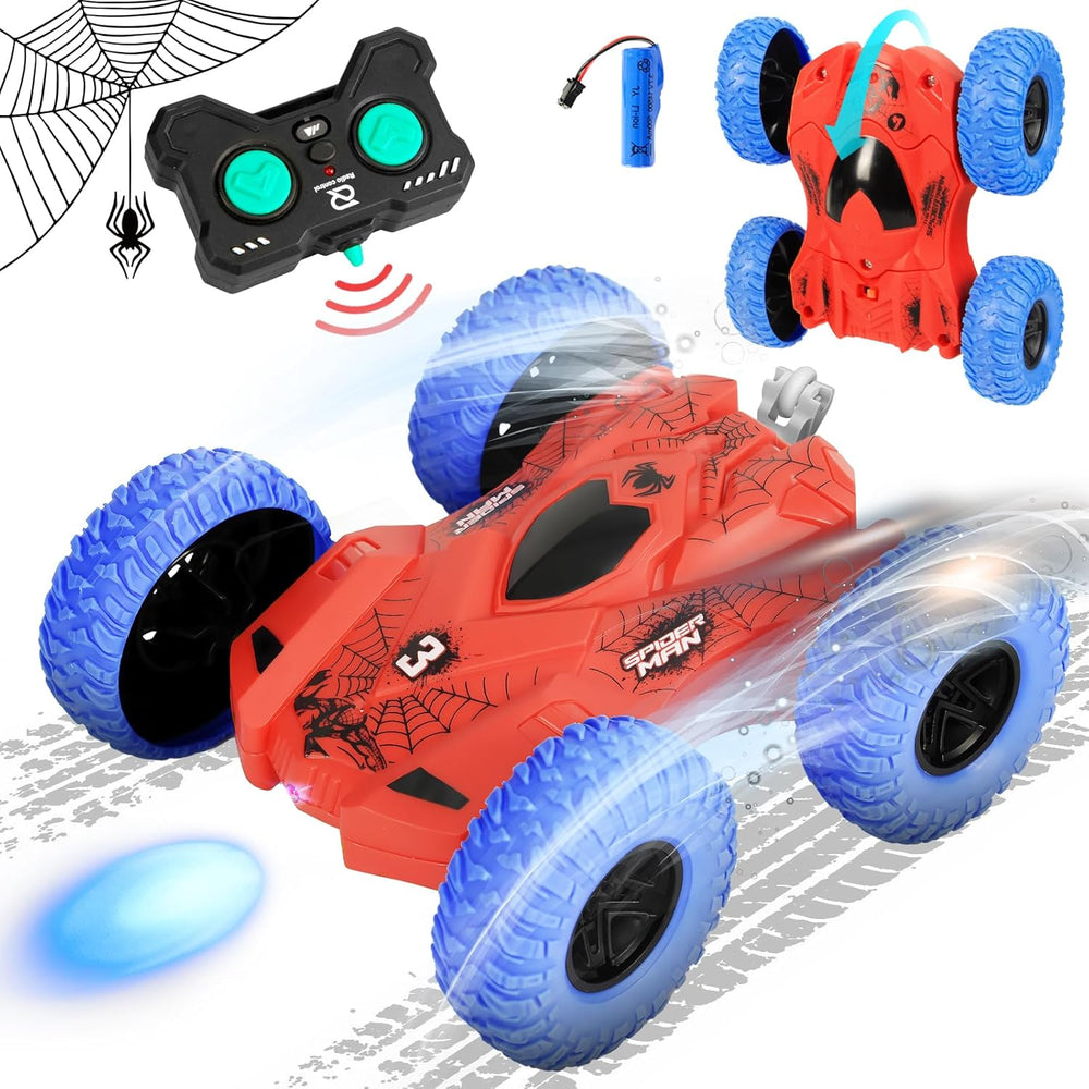 2.4GHz RC Spider-man Stunt Rotating Car