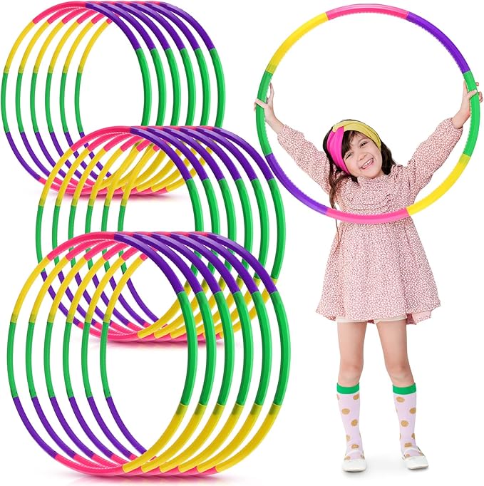 8pcs Hula Hoop Toy For Kids