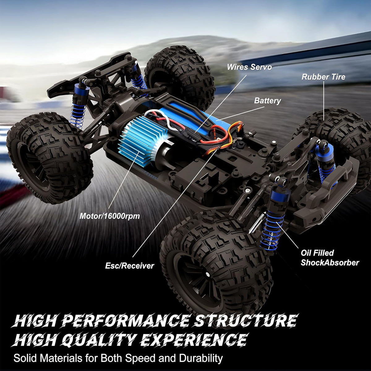 35Km/h RC 1:18 Pathfinder Off-Road Truck