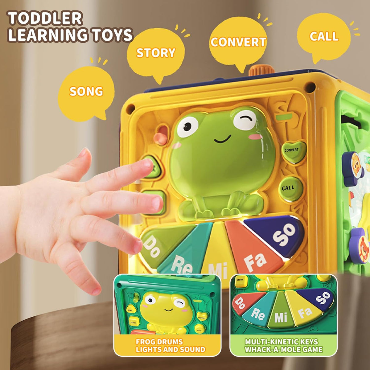 Multi-functional Baby Musical Activity Cube