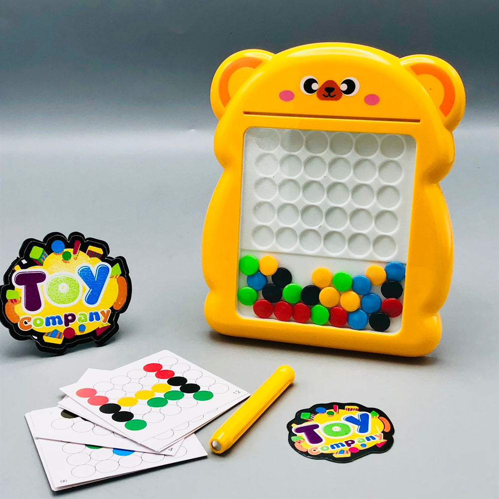 Mini Cartoon Design Magnetic Beads Drawing Board