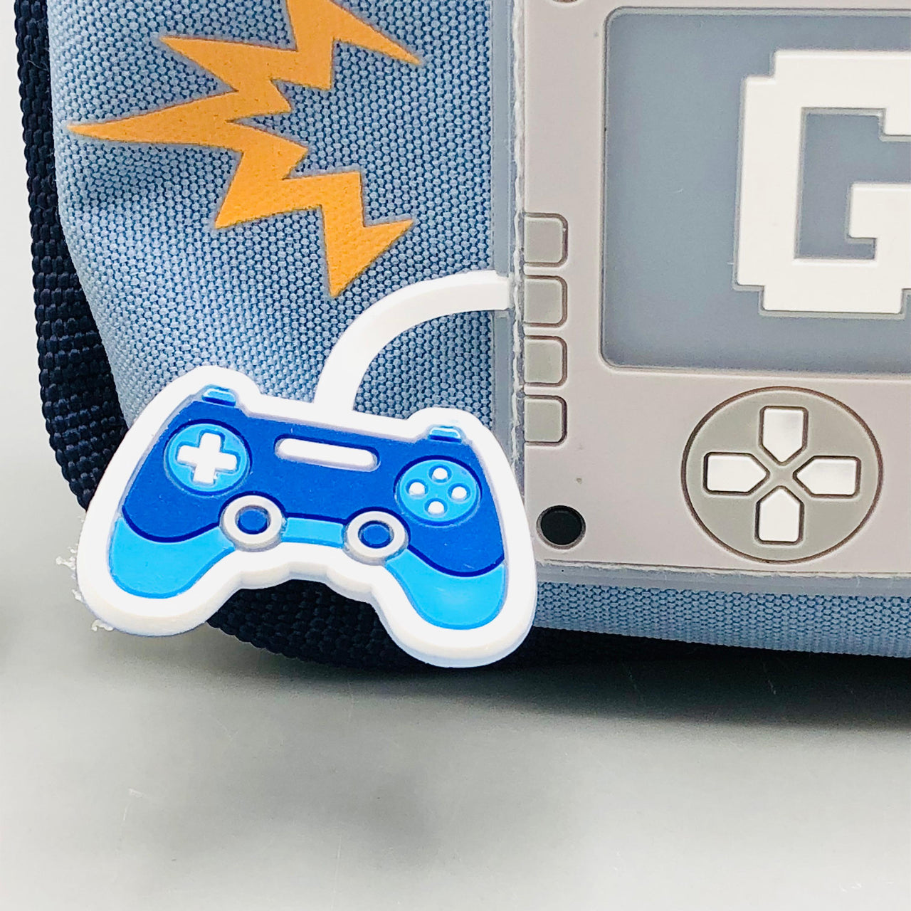 Premium Game Themed Kids Pencil Pouch - Blue