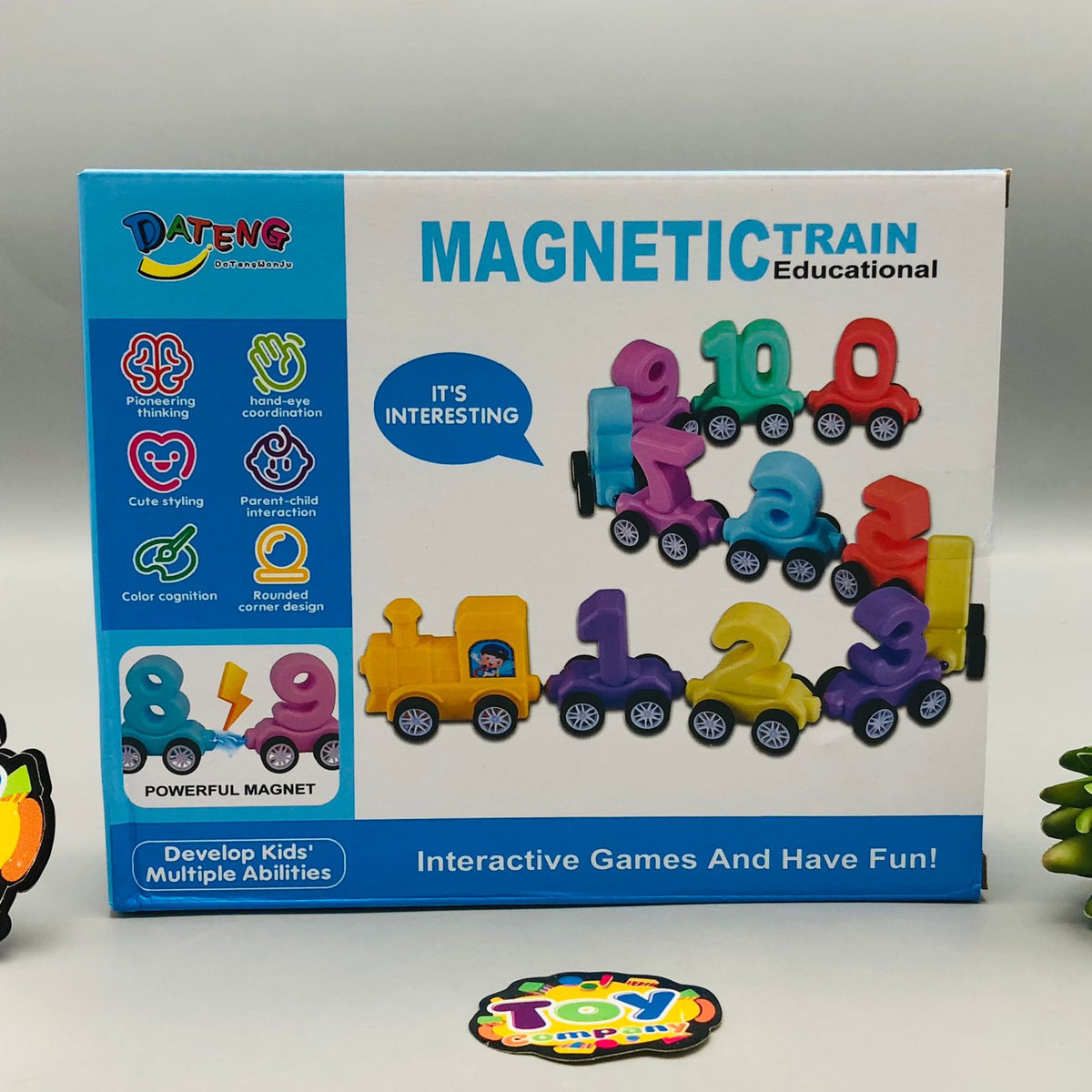 Montessori Magnetic 0-10 Number Train