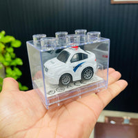 1Pc Diecast Car With Acrylic Display Box-Assortment