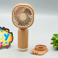 Rechargeable Simple Mini Fan With Stickers