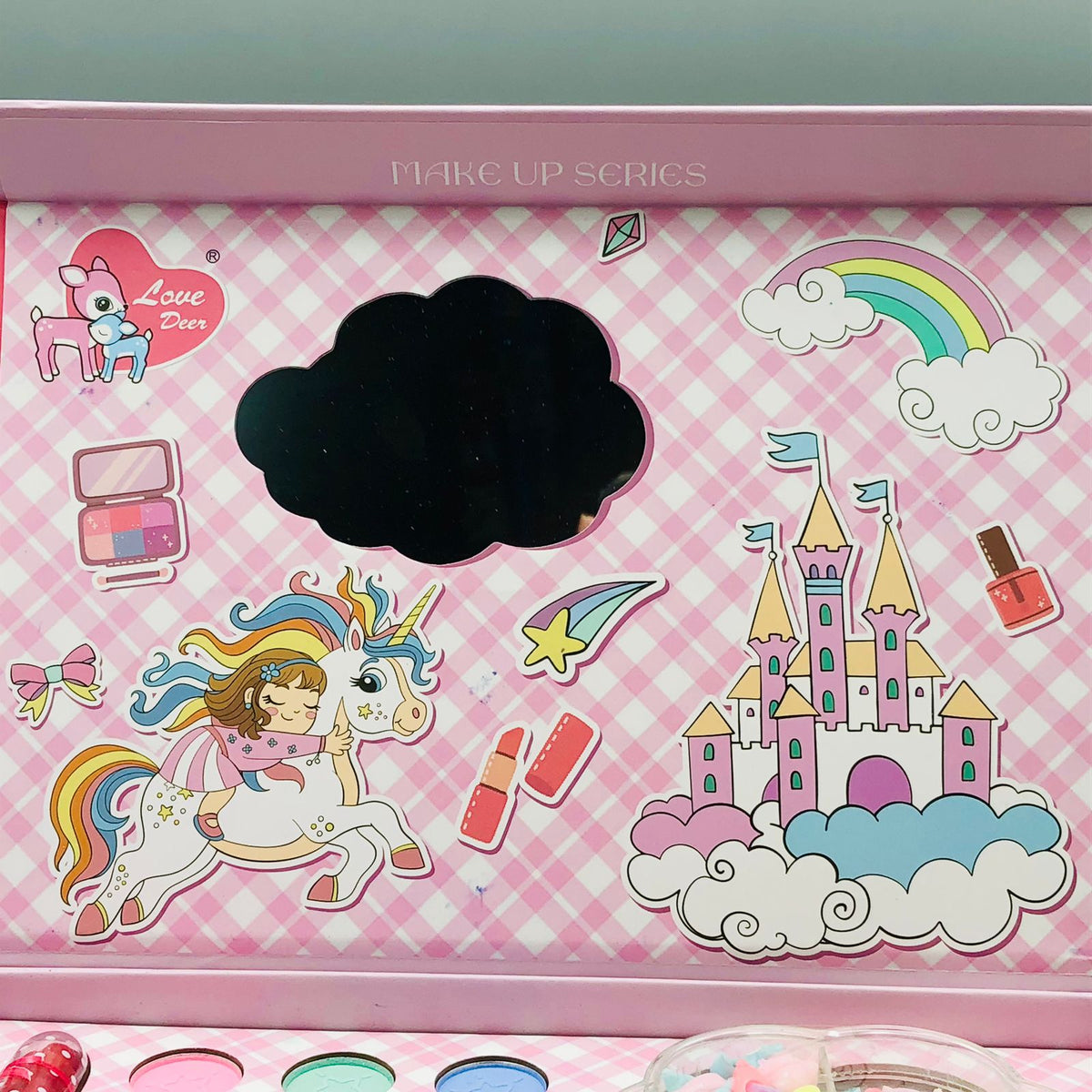 2in1 Realistic Princess Makeup & DIY Beads Kit
