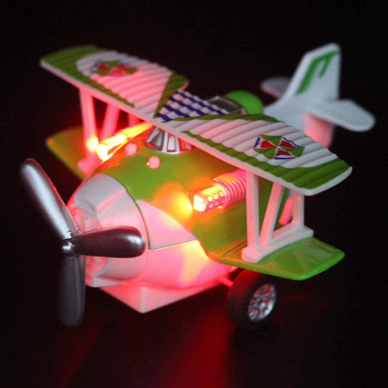 Pull-Back Diecast Aircraft Model with Lights & Sound
