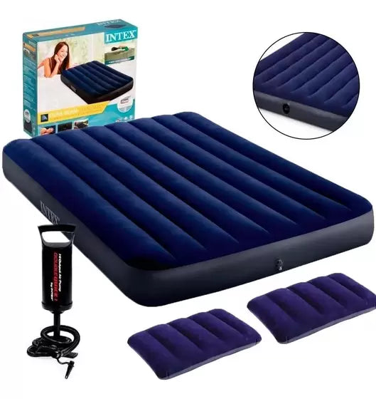 INTEX Dura Beam Standard Classic Air Bed ( 152x203x25cm )