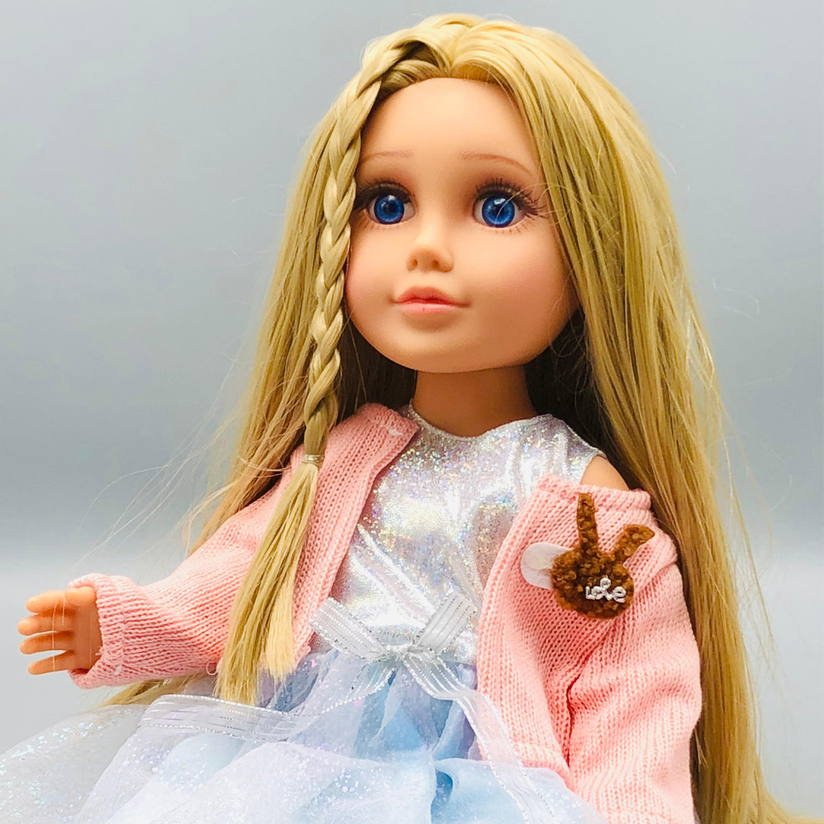 18* Inches Premium Movable Joints Princess Sparkle Doll
