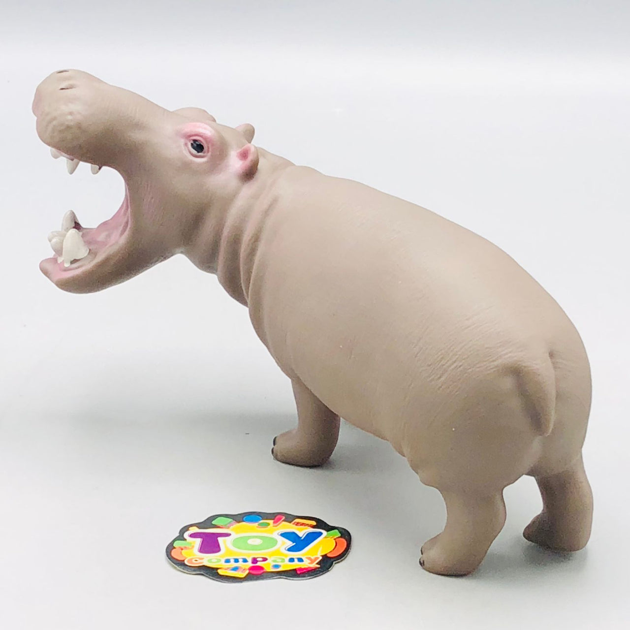 1Pc Premium Hippo Animal Figure Toy