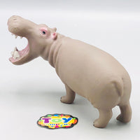 1Pc Premium Hippo Animal Figure Toy