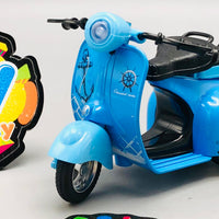 1:14 Diecast Pullback Vespa Model - 1Pc