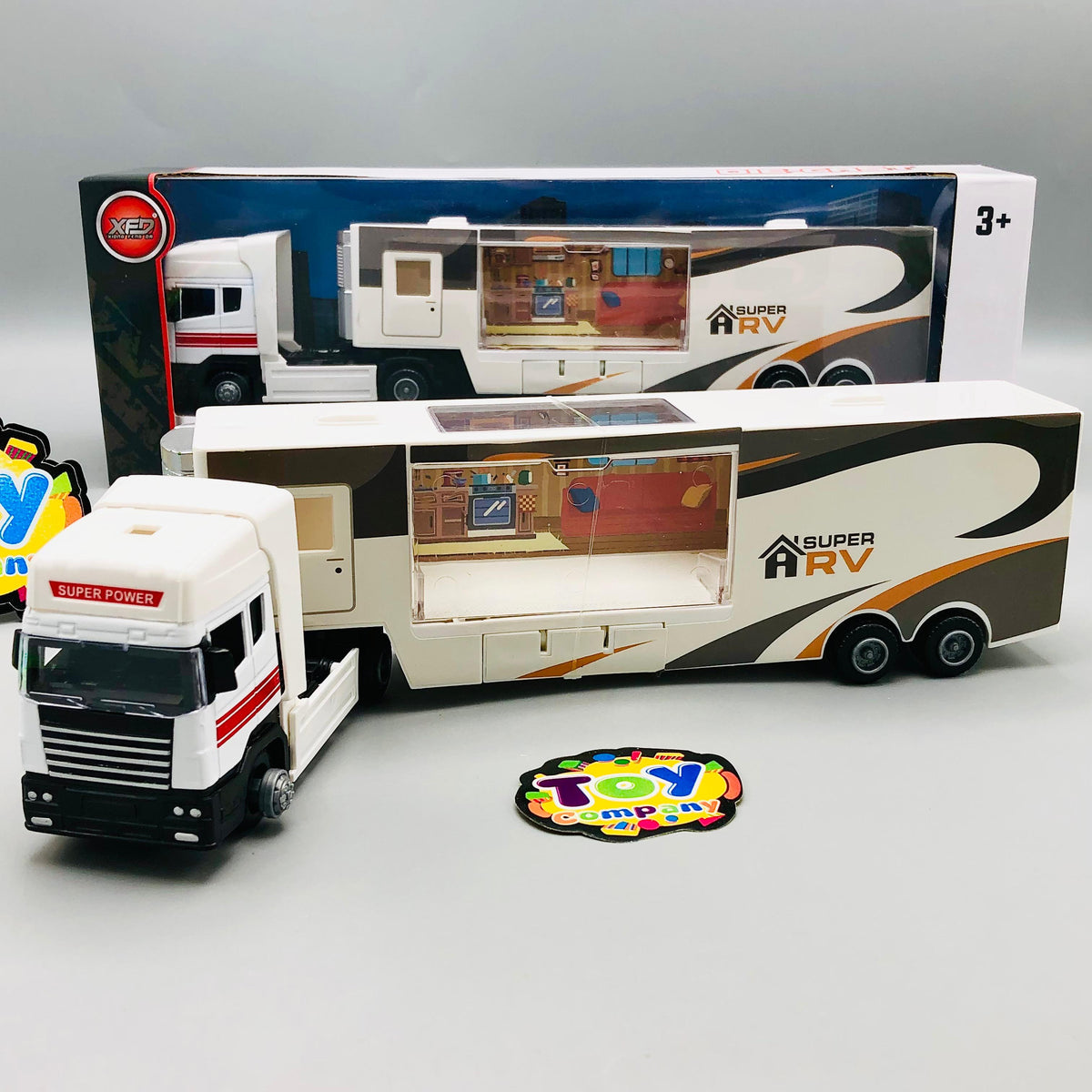 ARV Diecast Model Container Truck