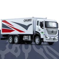 1:32 Diecast Ornaments Container Transport Truck