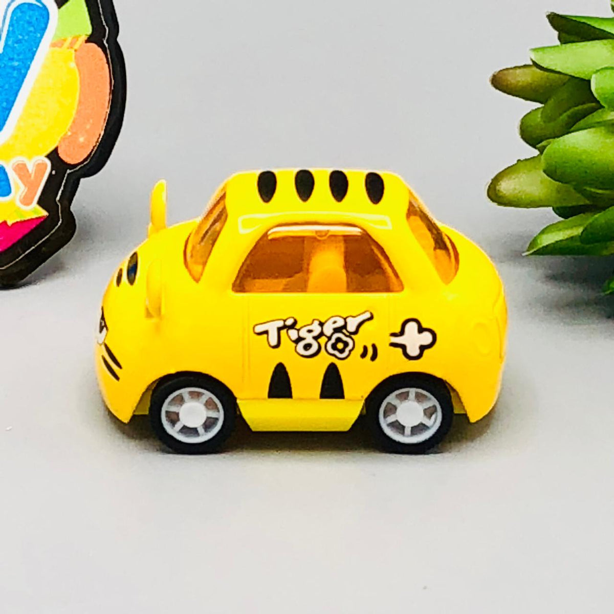 Diecast Friction Cute Animal Theme Car - Assortment