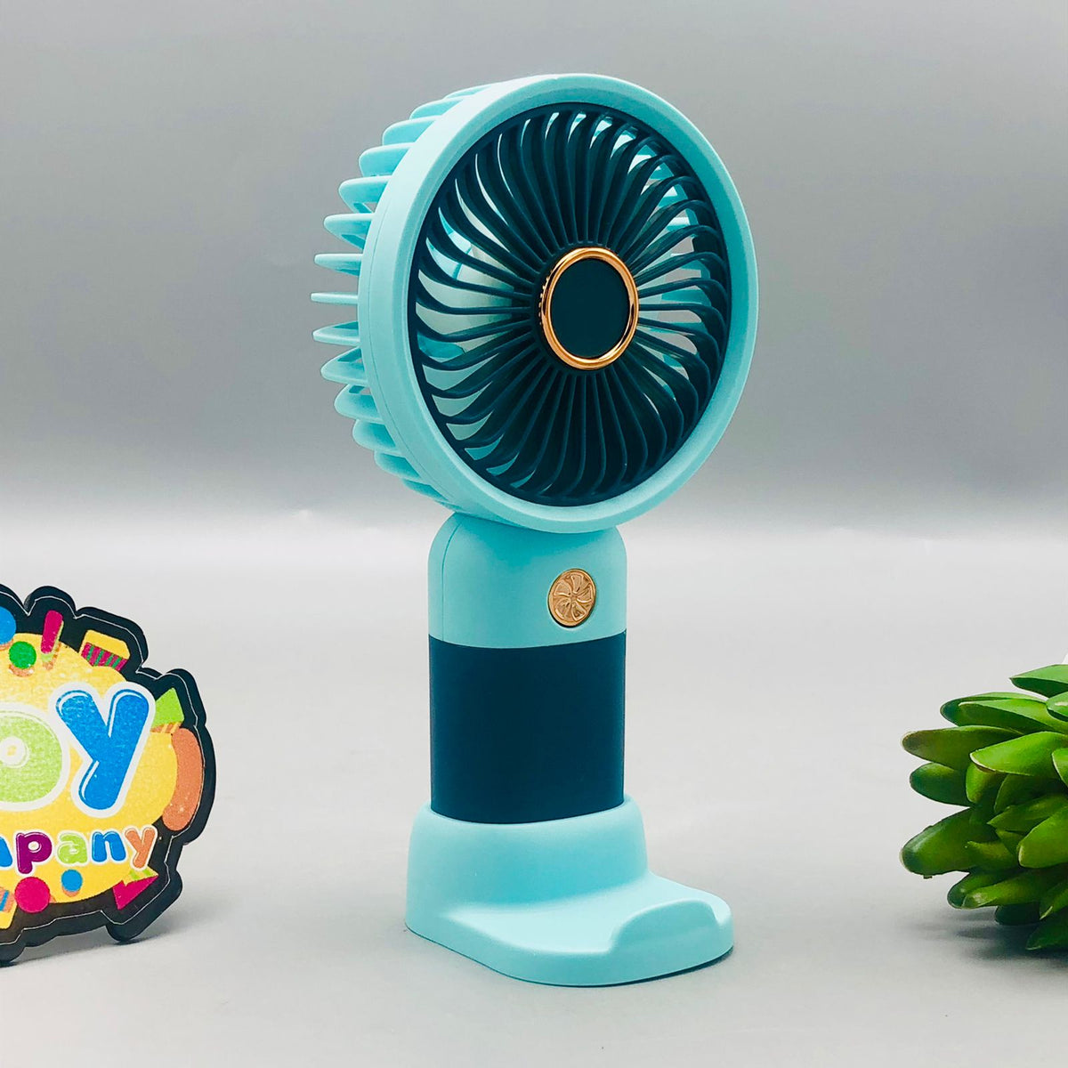 Stylish Rechargeable Handheld & Desktop Mini Fan