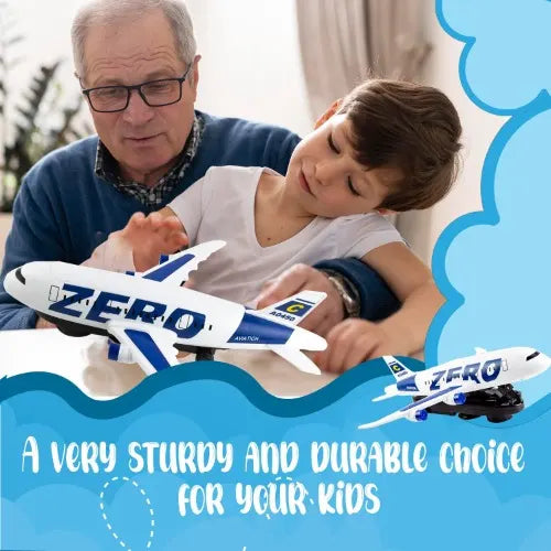 Zero Aircraft Toy With Lights & Sound