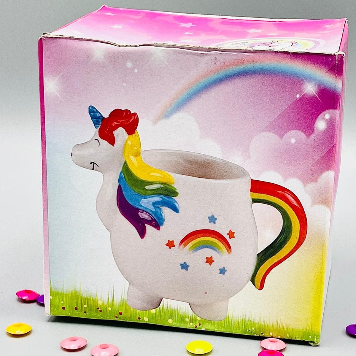 Unicorn Shaped Mug - Big