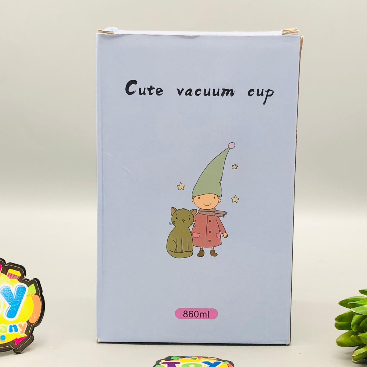 860ml Stainless Steel Vacuum Tumbler - Black