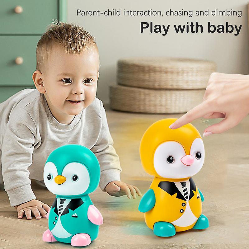 1Pc Press & Go Cute Shape Little Penguin