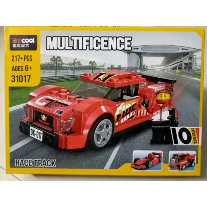 DIY Racing Model Bricks Set - 217+Pcs