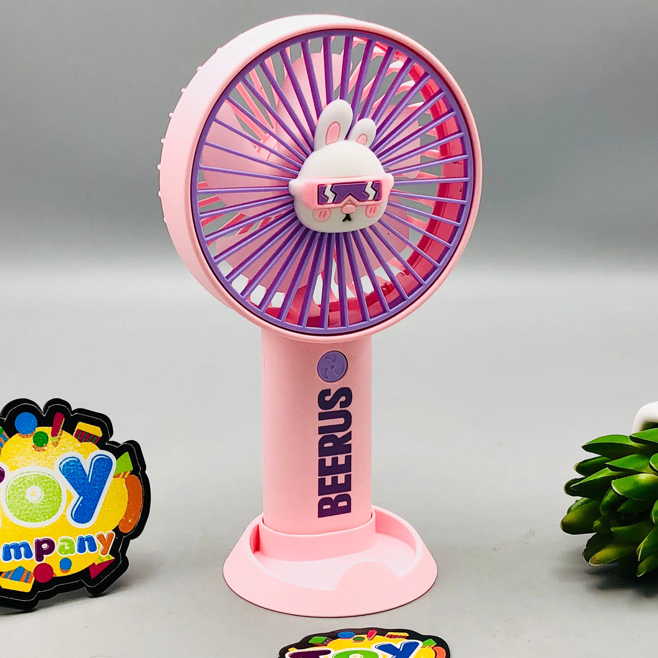 Beerus Rechargeable Mini Handheld & Desktop Fan