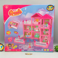 DIY 8 Rooms Princess Doll House