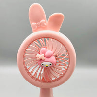 Rechargeable Mini My Melody Themed Three Speed Fan