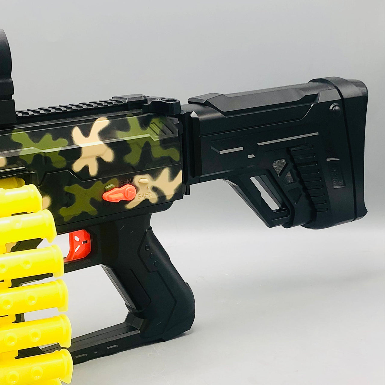 Rechargeable & Manual Shell Throwing Soft Bullet Shooting Gun