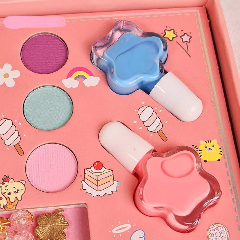 Mini 29Pcs Realistic Fashion Makeup Set For Girls