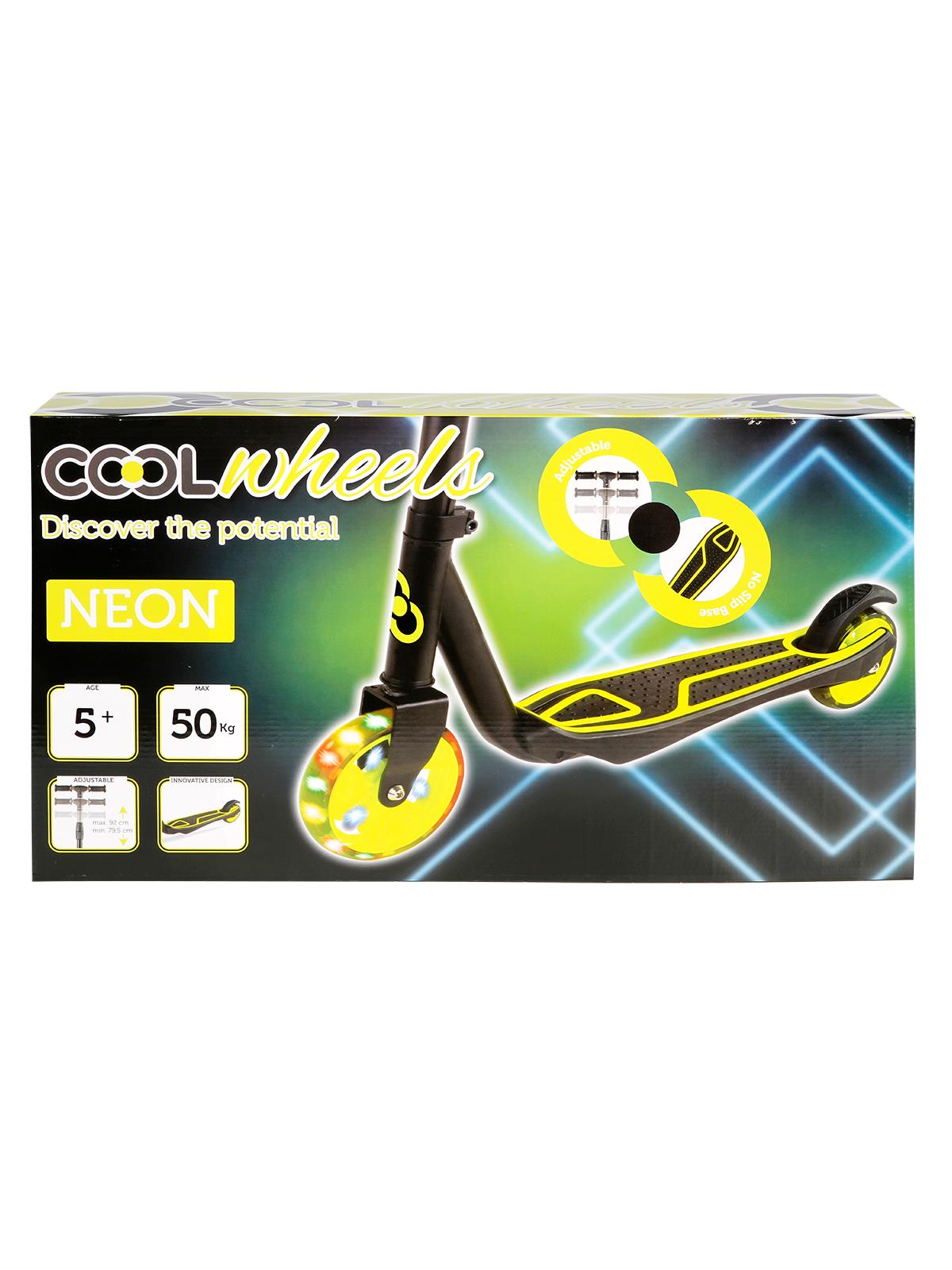 Cool Wheels Neon Light Scooter