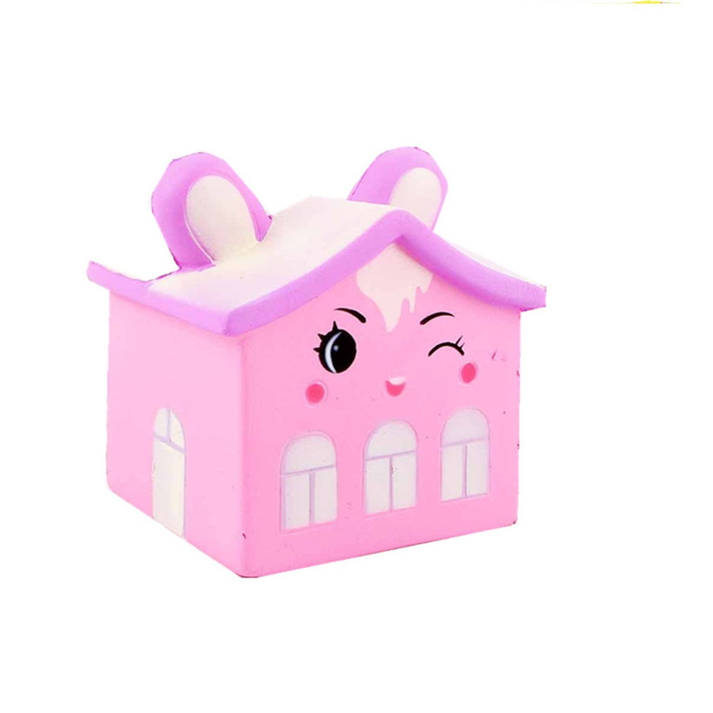 Squishy Cartoon House Anti Stress Toy