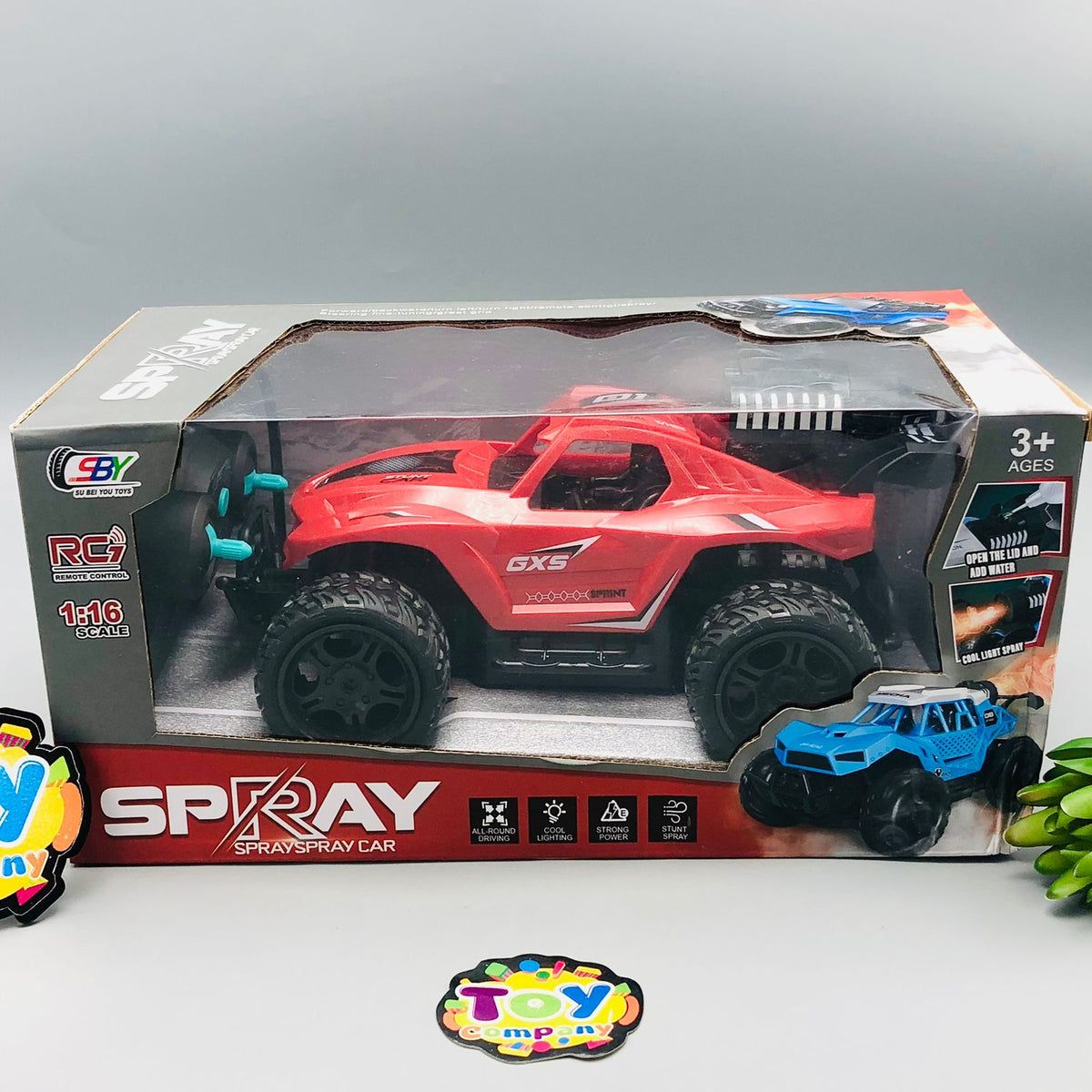 1:16 RC Crash Bumper Off-Road Spray Vehicle