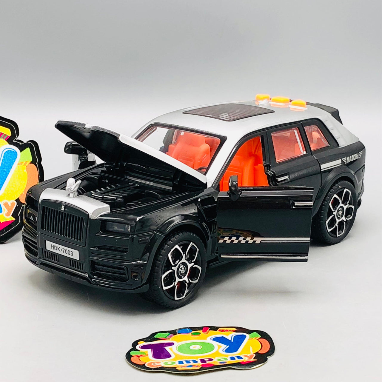 ABS Inertial Rolls Royce Model With Light & Music - 1Pc