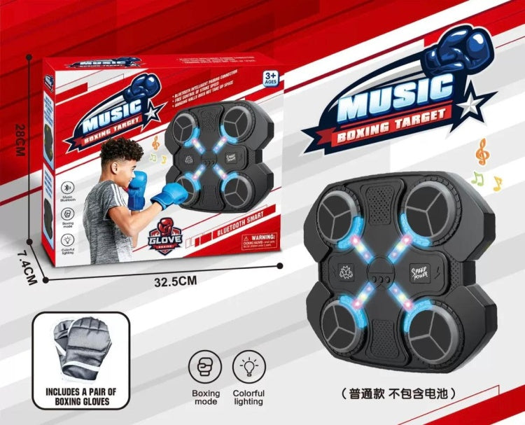 USB Powered Musical Boxing Target With Lights