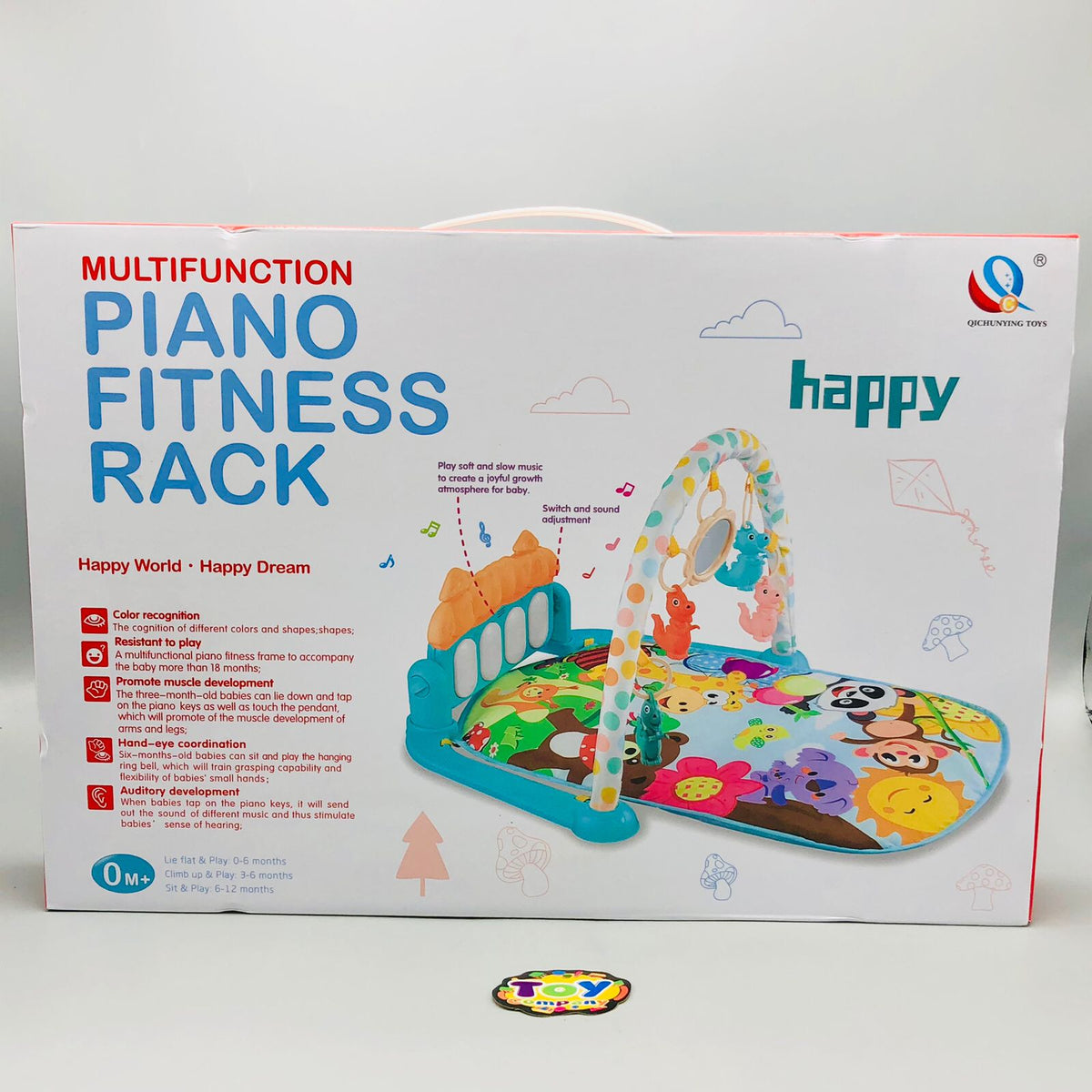 Multi-functional Piano Fitness Rack